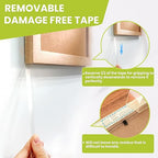 Double Sided Tape Heavy Duty, Removable Nano Double Sided Adhesive Tape - Image 4
