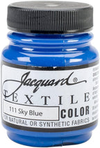 Jacquard Textile Paint 2.25 Oz Sky Blue by Jacquard