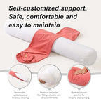 Body Pillow for Adults, Long Round Pillow, Big Cylindrical Pillow, Large Full - Image 4