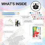 Yezavesu Framed Paint by Numbers Kit - Image 5
