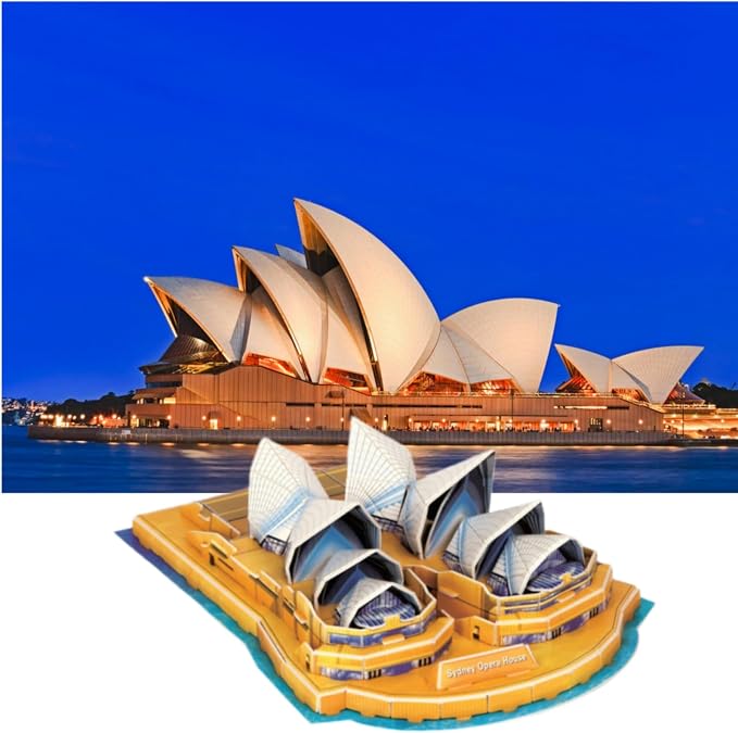 Architecture World Famous of 3D Puzzle.Build Your Own Collection of 17 Global - Image 7
