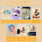 Meothan Framed Paint by Numbers Kits - Image 8
