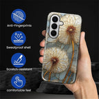 for Samsung Galaxy S26+ Case, Dandelion Stained Glass Pattern Glossy 2 in 1 - Image 7