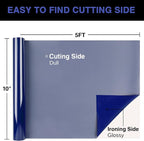 TORC Blue Puff HTV, 3D Puff Heat Transfer Vinyl - Image 3
