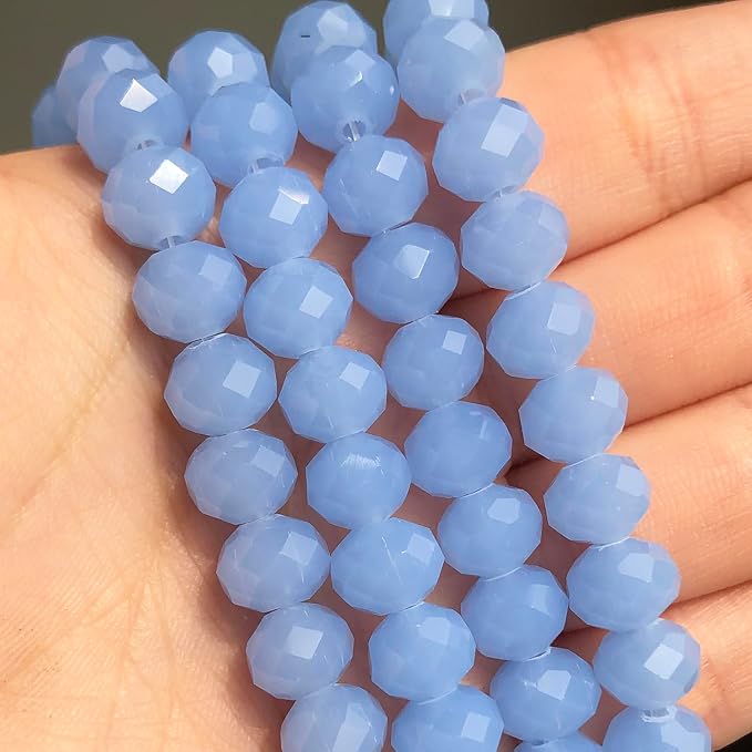180pcs 10mm Crystal Glass Beads - Image 3