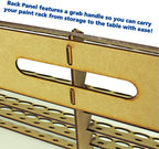 LITKO Paint Rack | Holds 108 18mL Dropper Bottles | Wall Mount | Workbench | - Image 7
