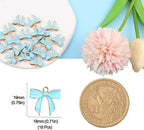 Bow Charms for Bracelet Jewelry Making Cute Bracelet Charms | 18Pcs, Bow Charms - Image 7