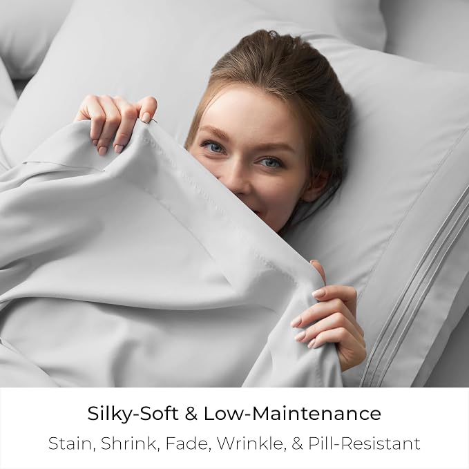 Mellanni Twin XL Size Flat Sheet - Image 5