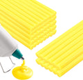 MATUFF Yellow hot Glue Sticks Full Size 0.43” Dia x 8” Long, All-Purpose by MATUFF