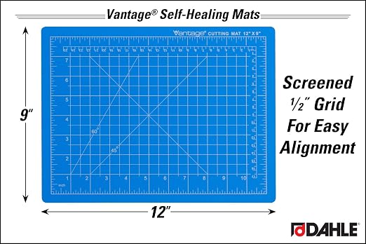 Dahle Vantage 10690 Premium Self-Healing Cutting Mat, 1/2" Grid, 5 Layers - Image 2
