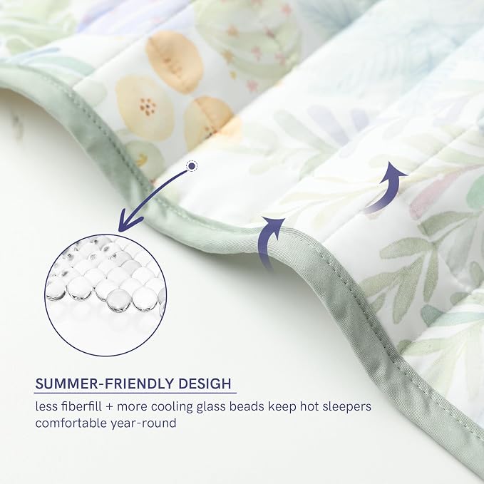 YnM 25lbs Weighted Blanket for Adults, Cotton Heavy Bed Throw Blanket - Image 5