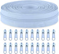 Sawoake #5 Nylon Coil Zippers by The Yard Bulk 10 Yards by Zipper