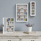 Ikee Design 3 Pcs Set Wall-Mounted Wooden Shadow Cubby Box Display Shelf - Image 6