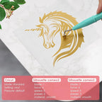 HTVRONT Permanent Vinyl for Cutting Machine-100 Pack 12 "x12 Adhesive Vinyl - Image 5