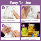 1DFAUL 200g Mosaic Tile Glue Clear, Mosaic Adhesive, Strong Bond, Fast Dry | - Image 6