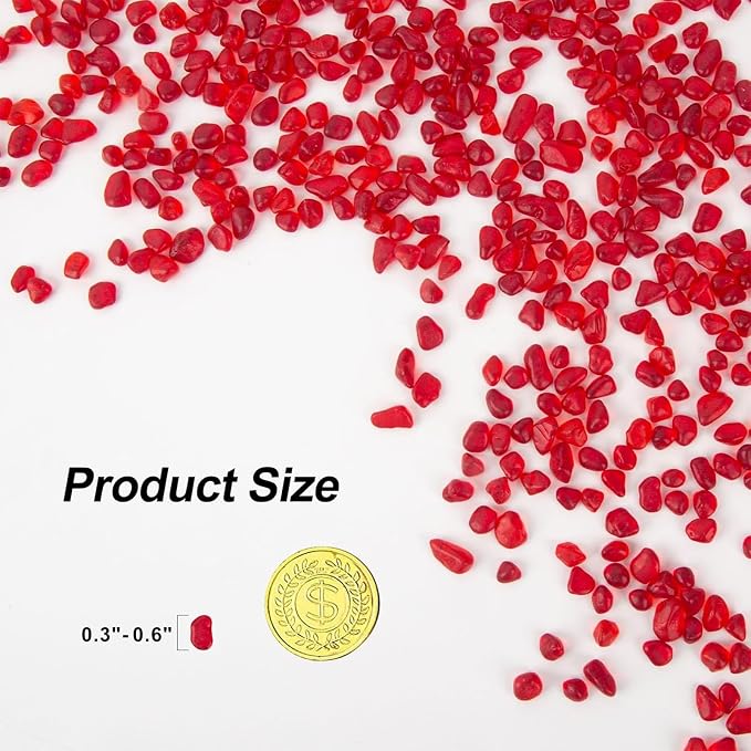 QEQEKAKA Sea Glass Stones for Crafts About 0.5LB Glass Pebbles Gemstones Bulk - Image 3