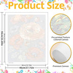 Paint by Numbers Kit for Adults, Poppy Paint by Numbers, Flowers Crafts for - Image 3