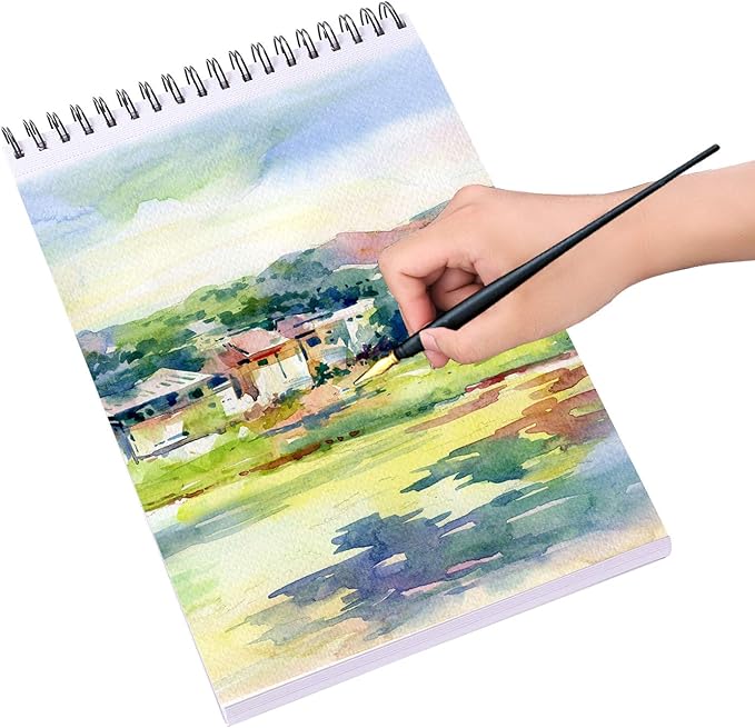Bachmore Drawing Pad 9X12 Inch, 60 Sheets, Top Spiral Bound Multi-Media - Image 4