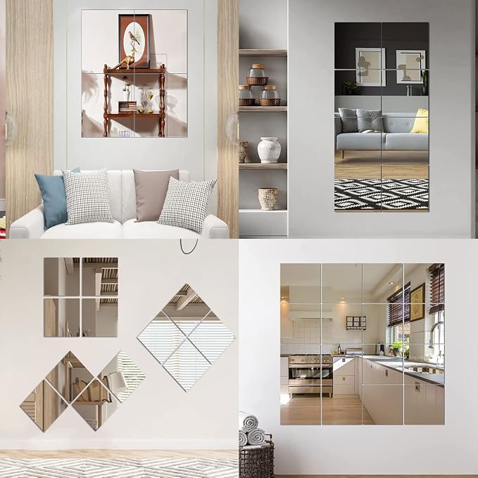 4'' x 6'' x 0.07'' Acrylic Mirror Tiles - Image 7