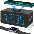 DreamSky Wooden Digital Alarm Clock by DreamSky