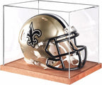 LITY Mini Helmet Display Case, No Assembly Required Acrylic Clear 1/2 Football by Unknown