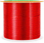 Mandala Crafts 22 Gauge Red Anodized Aluminum Craft Wire, 100 FT | Colored - Image 2