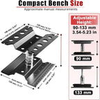 RC Car Repair Work Stand Lift Lower Adjustable Workstation Aluminum 360 Degree - Image 2