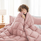 MUXHOMO 7 Pieces Full Comforter Set, Reversible Bed in a Bag Full Size - Image 2