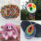 Pony 4000 Pcs Beads for Bracelets, Hair Braids & Jewelry Making - Image 7