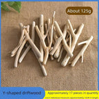 Natural Driftwood Pieces, Unfinished Wooden Sticks - Image 2