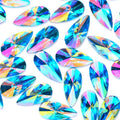 100PCS 18x9mm Large AB Colorful Rhinestones Jewels Gems by Unknown