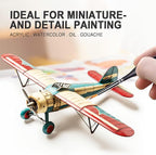 Golden Maple Miniature Paint Brushes, Fine Detailing - Image 2