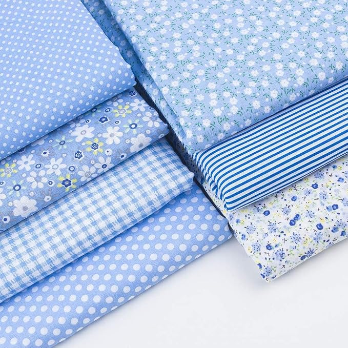 Cotton Fabric DIY Making Supplies Quilting Patchwork Fabric Fat Quarter Bundles by LMAEZNER