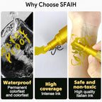 SFAIH Acrylic Gold Paint Pens - Image 3