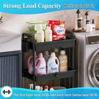 SUNALLY 3 Tier Rolling Cart - Image 4