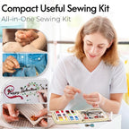 Coquimbo Sewing Kit Gifts for Adults Teen Grils Women Mom Grandma, Portable - Image 5