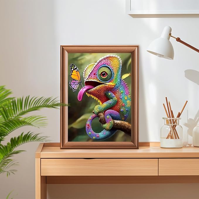 Lxmsja Chameleon Diamond Art Kits - Image 2