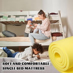 Amylove 1 Pack Polyurethane Foam 1/2" x 24" x 72" High Density Cushion - Image 8