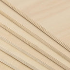 JEUIHAU 20 PCS 10 x 10 Inch Basswood Sheets, 1/4 Inch Thick Square Plywood - Image 3
