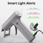 Tilswall Cordless Hot Glue Gun, Fast Preheating, Glue Gun and Sticks Set - Image 6