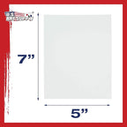 U.S. Art Supply 5 X 7 Inch Art Canvas Board Panels 96 Pack - Image 3