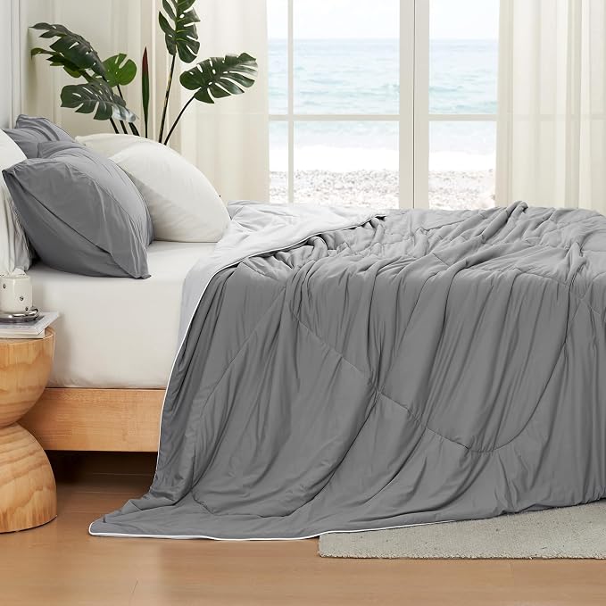 Cozy Bliss Cooling Comforter Twin Size, Cooling Blankets - Image 8