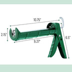 Bates- Caulking Silicone Gun, 10:1 Thrust Ratio, Hand Caulking Guns, No Drip - Image 2