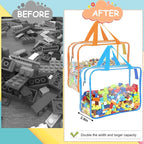6 Color Large Toy Storage Bags - Image 6