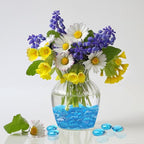 FANTIAN 5Lb Blue Flat Glass Marbles - Image 4