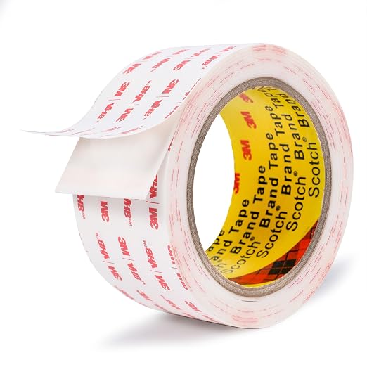 3M Double Sided Tape 2in X 9.85ft，Heavy Duty Removable Mounting Tape, Picture by Doublesidedtape