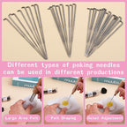 Complete Wool Felting Tools, Needle Felting Kit, Needle Felting Tools - Image 4