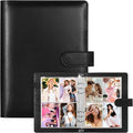 A5 Kpop Photocard Binder with 30 Pack 4-Pocket Card Pages, 6 Ring A5 Binder by WITHYU