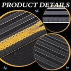 MAYJOYDIY Acrylic Zipper Quilting Template 4 Sizes Zipper Pocket Template - Image 4