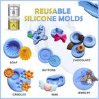 Silicone Putty - 2.5 Lb Flexible Silicone Mold Making Kit - Image 4